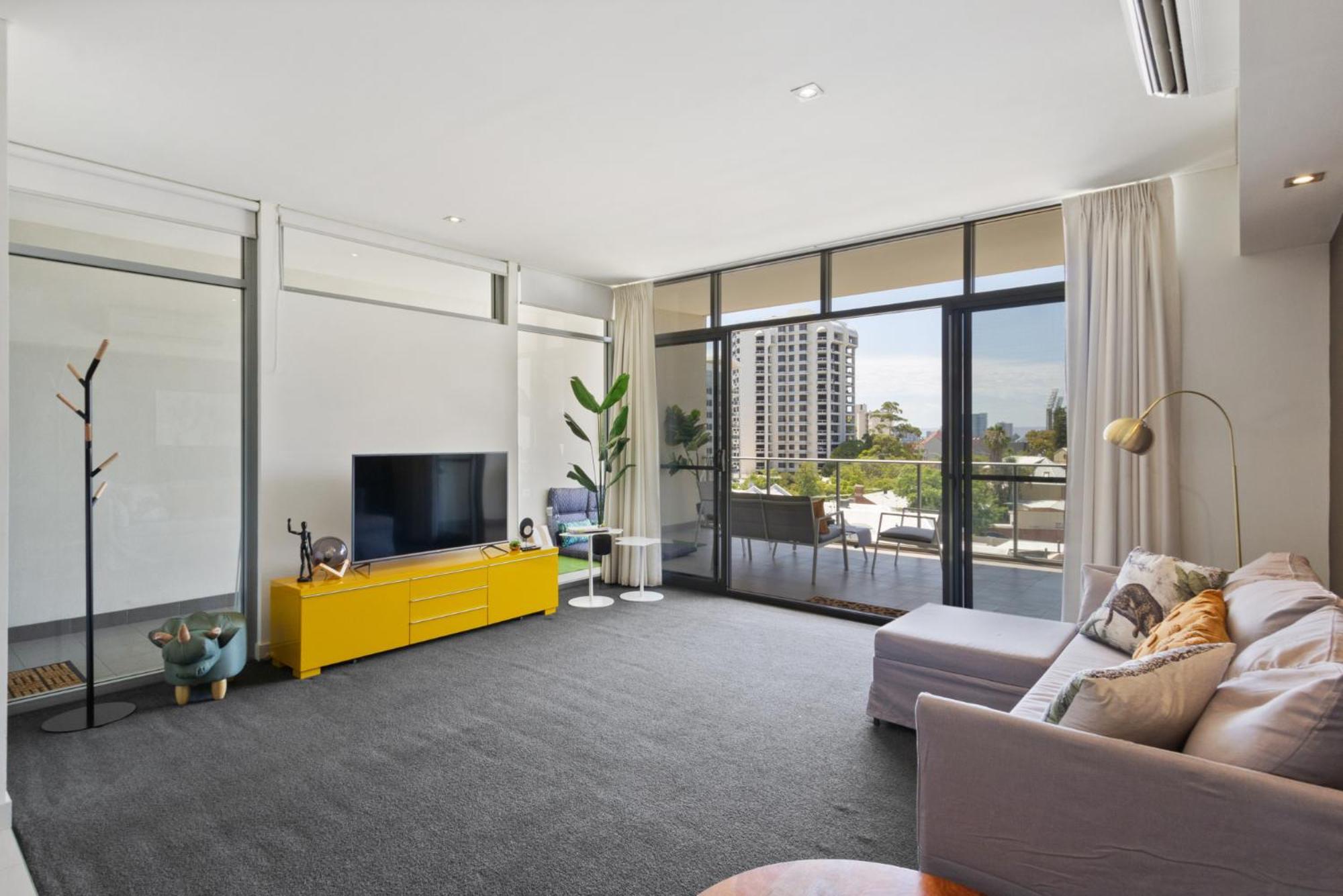 2Bdrm Skyline Views - Prime For River, Waca, Optus Stadium Perth Bagian luar foto